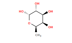 C[C@H]1O[C@H](O)[C@H](O)[C@@H](O)[C@H]1O