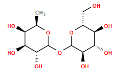 C[C@H]1OC(OC2O[C@H](CO)[C@@H](O)[C@H](O)[C@H]2O)[C@H](O)[C@@H](O)[C@H]1O