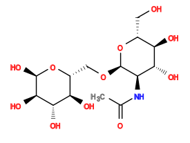 CC(=O)N[C@H]1[C@@H](OC[C@H]2O[C@H](O)[C@H](O)[C@@H](O)[C@@H]2O)O[C@H](CO)[C@@H](O)[C@@H]1O
