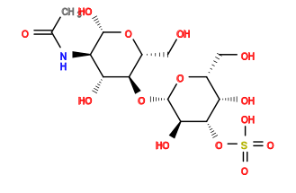 CC(=O)N[C@H]1[C@H](O)O[C@H](CO)[C@@H](O[C@@H]2O[C@H](CO)[C@H](O)[C@H](OS(=O)(=O)O)[C@H]2O)[C@@H]1O