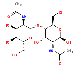 CC(=O)N[C@H]1[C@H](O[C@H]2[C@@H](O)[C@@H](NC(C)=O)[C@H](O)O[C@@H]2CO)O[C@H](CO)[C@@H](O)[C@H]1O