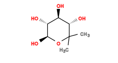 CC1(C)O[C@@H](O)[C@H](O)[C@@H](O)[C@@H]1O
