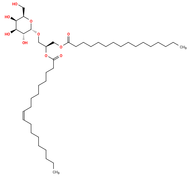 CCCCCCCC/C=C\CCCCCCCC(=O)O[C@H](COC(=O)CCCCCCCCCCCCCCC)CO[C@H]1O[C@H](CO)[C@H](O)[C@H](O)[C@H]1O