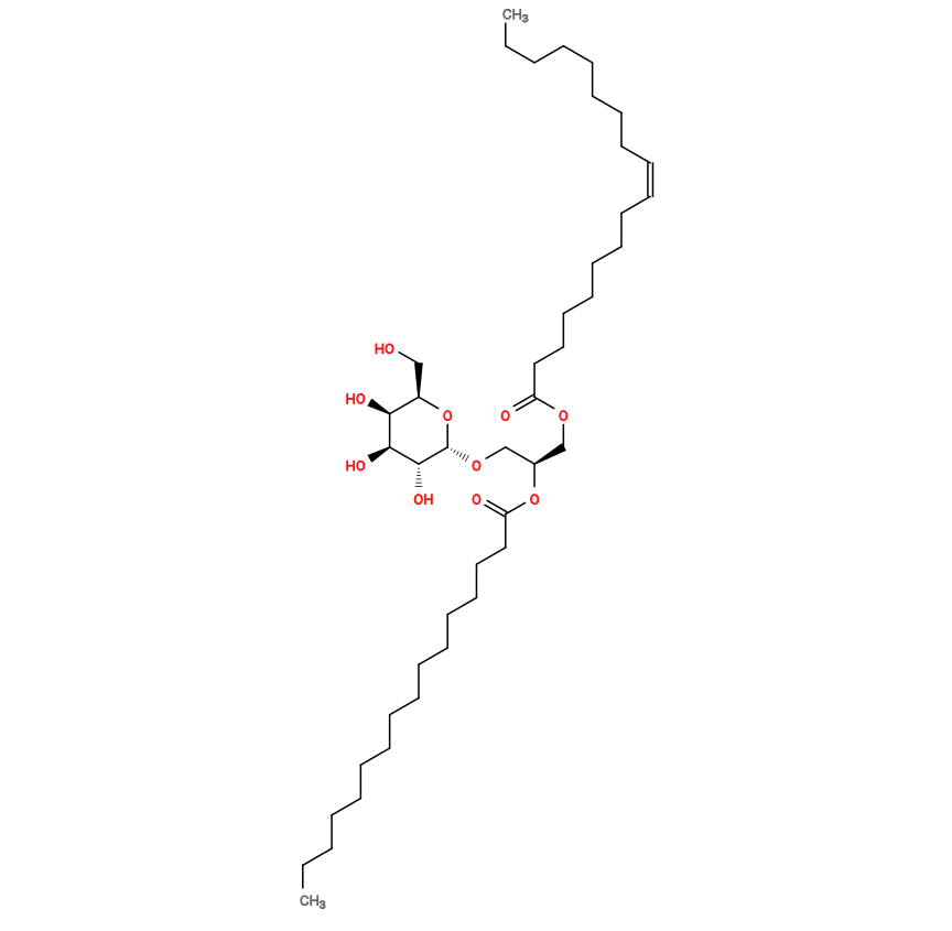 CCCCCCCC/C=C\CCCCCCCC(=O)OC[C@H](CO[C@H]1O[C@H](CO)[C@H](O)[C@H](O)[C@H]1O)OC(=O)CCCCCCCCCCCCCCC
