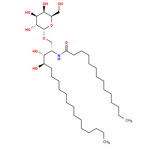 CCCCCCCCCCCCCC[C@@H](O)[C@H](O)[C@H](CO[C@H]1O[C@H](CO)[C@H](O)[C@H](O)[C@H]1O)NC(=O)CCCCCCCCCCCCC