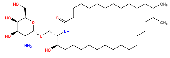 CCCCCCCCCCCCCCC[C@@H](O)[C@H](CO[C@H]1O[C@H](CO)[C@H](O)[C@H](O)[C@H]1N)NC(=O)CCCCCCCCCCCCC