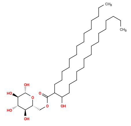 CCCCCCCCCCCCCCCC(O)C(CCCCCCCCCCCCCC)C(=O)OC[C@H]1O[C@@H](O)[C@H](O)[C@@H](O)[C@@H]1O
