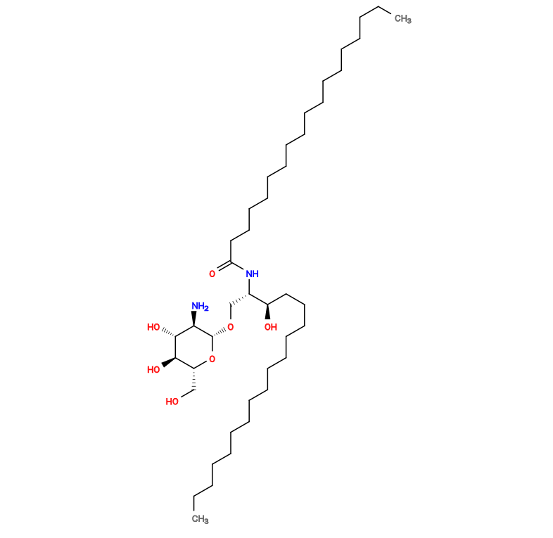 CCCCCCCCCCCCCCCCCC(=O)N[C@@H](CO[C@@H]1O[C@H](CO)[C@@H](O)[C@H](O)[C@H]1N)[C@H](O)CCCCCCCCCCCCCCC