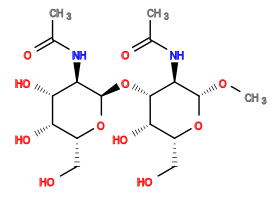 CO[C@@H]1O[C@H](CO)[C@H](O)[C@H](O[C@H]2O[C@H](CO)[C@H](O)[C@H](O)[C@H]2NC(C)=O)[C@H]1NC(C)=O