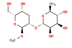 CO[C@H]1O[C@H](CO)[C@H](O)C[C@@H]1O[C@@H]1O[C@@H](C)[C@H](O)[C@@H](O)[C@H]1O