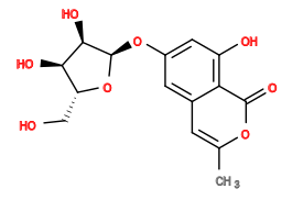 Cc1cc2cc(O[C@H]3O[C@H](CO)[C@@H](O)[C@H]3O)cc(O)c2c(=O)o1