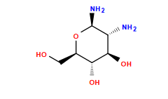N[C@@H]1[C@@H](O)[C@H](O)[C@@H](CO)O[C@H]1N