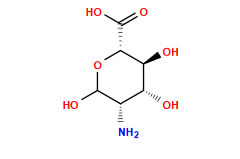 N[C@@H]1C(O)O[C@H](C(=O)O)[C@@H](O)[C@@H]1O