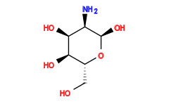N[C@H]1[C@@H](O)O[C@H](CO)[C@@H](O)[C@H]1O