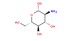N[C@H]1[C@H](O)[C@@H](O)[C@H](CO)O[C@@H]1O