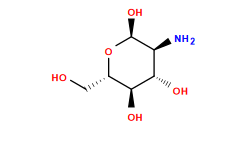 N[C@H]1[C@H](O)[C@@H](O)[C@H](CO)O[C@H]1O