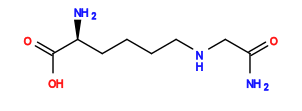 NC(=O)CNCCCC[C@H](N)C(=O)O