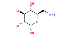 NC[C@H]1O[C@H](O)[C@H](O)[C@@H](O)[C@@H]1O