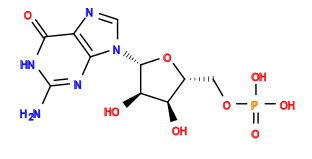 Nc1nc2c(ncn2[C@@H]2O[C@H](COP(=O)(O)O)[C@@H](O)[C@H]2O)c(=O)[nH]1