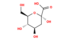 O=C(O)[C@@]1(O)C[C@@H](O)[C@H](O)[C@@H](CO)O1