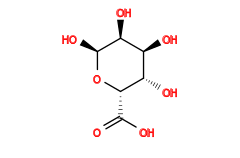 O=C(O)[C@@H]1O[C@@H](O)[C@@H](O)[C@@H](O)[C@@H]1O