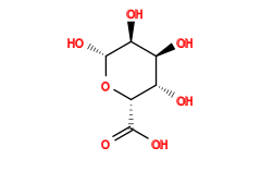 O=C(O)[C@@H]1O[C@H](O)[C@@H](O)[C@@H](O)[C@@H]1O