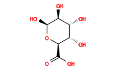 O=C(O)[C@H]1O[C@@H](O)[C@@H](O)[C@H](O)[C@@H]1O