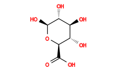 O=C(O)[C@H]1O[C@@H](O)[C@H](O)[C@@H](O)[C@@H]1O