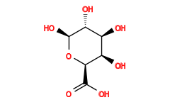 O=C(O)[C@H]1O[C@@H](O)[C@H](O)[C@@H](O)[C@H]1O