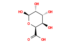 O=C(O)[C@H]1O[C@@H](O)[C@H](O)[C@H](O)[C@H]1O