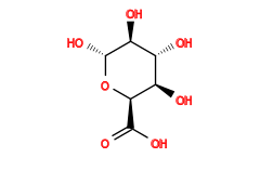 O=C(O)[C@H]1O[C@H](O)[C@@H](O)[C@H](O)[C@H]1O