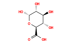 O=C(O)[C@H]1O[C@H](O)[C@H](O)[C@@H](O)[C@@H]1O