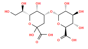 O=C(O)[C@H]1O[C@H](O[C@@H]2CC(O)(C(=O)O)O[C@H]([C@H](O)CO)[C@@H]2O)[C@H](O)[C@@H](O)[C@@H]1O