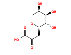 O=C(O)C(=O)C[C@H]1OC[C@@H](O)[C@@H](O)[C@@H]1O