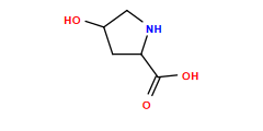 O=C(O)C1CC(O)CN1