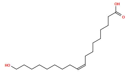 O=C(O)CCCCCCC/C=C\CCCCCCCCO