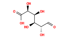 O=C[C@H](O)[C@@H](O)[C@H](O)[C@H](O)C(=O)O
