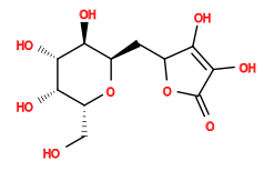 O=C1OC(C[C@H]2O[C@H](CO)[C@H](O)[C@H](O)[C@H]2O)C(O)=C1O