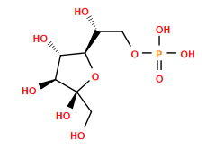 O=P(O)(O)OC[C@@H](O)[C@H]1O[C@](O)(CO)[C@@H](O)[C@@H]1O