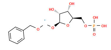 O=P(O)(O)OC[C@H]1O[C@@H](O[1*]OCc2ccccc2)[C@H](O)[C@@H]1O