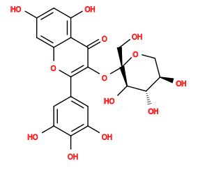 O=c1c(O[C@]2(CO)OC[C@@H](O)[C@H](O)[C@H]2O)c(-c2cc(O)c(O)c(O)c2)oc2cc(O)cc(O)c12