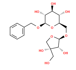 OC[C@@]1(O)CO[C@@H](OC[C@H]2O[C@@H](OCc3ccccc3)[C@H](O)[C@@H](O)[C@@H]2O)[C@@H]1O