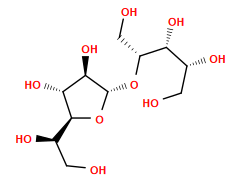 OC[C@@H](O)[C@@H](O)[C@@H](CO)O[C@@H]1O[C@@H]([C@H](O)CO)[C@H](O)[C@H]1O
