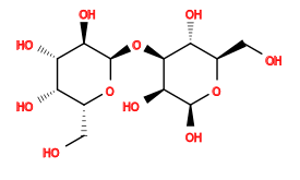 OC[C@H]1O[C@@H](O)[C@@H](O)[C@@H](O[C@H]2O[C@H](CO)[C@H](O)[C@H](O)[C@H]2O)[C@@H]1O
