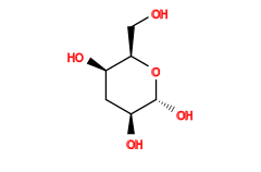 OC[C@H]1O[C@H](O)[C@@H](O)C[C@H]1O