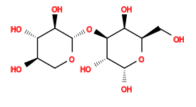 OC[C@H]1O[C@H](O)[C@H](O)[C@@H](O[C@@H]2OC[C@@H](O)[C@H](O)[C@H]2O)[C@H]1O