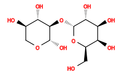 OC[C@H]1O[C@H](O[C@@H]2[C@@H](O)[C@H](O)CO[C@H]2O)[C@H](O)[C@@H](O)[C@H]1O