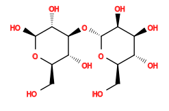 OC[C@H]1O[C@H](O[C@@H]2[C@@H](O)[C@H](O)O[C@H](CO)[C@H]2O)[C@@H](O)[C@@H](O)[C@@H]1O
