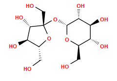 OC[C@H]1O[C@H](O[C@]2(CO)O[C@H](CO)[C@@H](O)[C@@H]2O)[C@H](O)[C@@H](O)[C@@H]1O