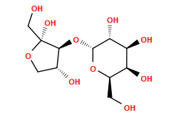 OC[C@H]1O[C@H](O[C@H]2[C@H](O)CO[C@@]2(O)CO)[C@H](O)[C@@H](O)[C@H]1O